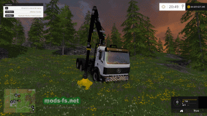 Погрузчик деревьев для Farming Simulator 2015