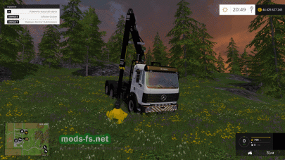 Погрузчик деревьев для  Farming Simulator 2015