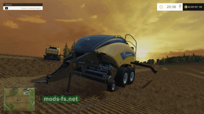 Тюкопресс NEW HOLLAND для Farming Simulator 2015