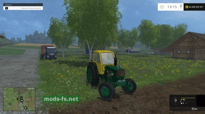Мод трактора ЮМЗ-6Л для Farming Simulator 2015