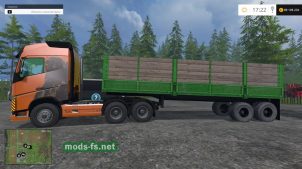 Прицеп для перевозки больших грузов
