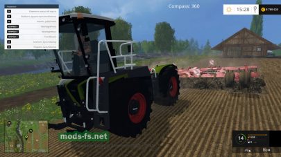 Claas Xerion 3800 Saddle