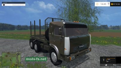 Мод КамАЗ-54115 для леса
