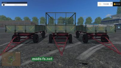 Прицеп для силоса в игре FS 2015