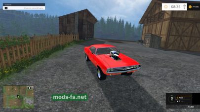 Мод Dodge Challenger для FS 2015