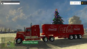 Грузовик Coca-Cola для Farming Simulator 2015