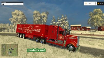 Kenworth CocaCola Truck and CocaCola