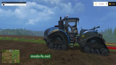 Большой New Holland T9.700 на гусеничном ходу