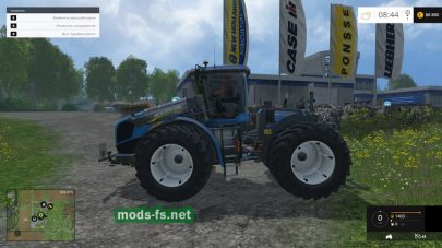 Мод большого трактора NEW HOLLAND