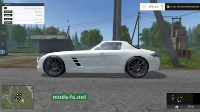 Мод Mercedes SLS