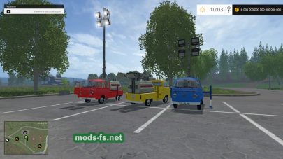 Немецкий VW TRANSPORTER для FS 2015