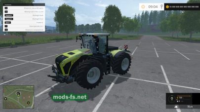 Трактор CLAAS Xerion 4500 для FS 2015