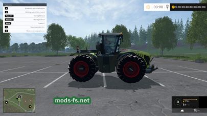 Мод CLAAS Xerion 4500 для CLAAS Xerion 4500