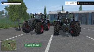 Два больших трактора Fendt для FS 2015
