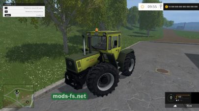 Трактор Mercedes-Benz в Farming Simulator 2015