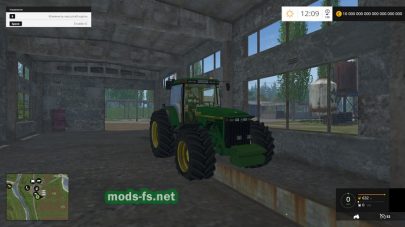 Большой трактор john deere