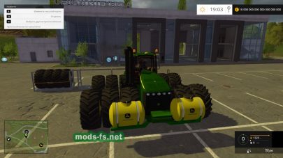 Мод John Deere 9630 для Farming Simulator 2015