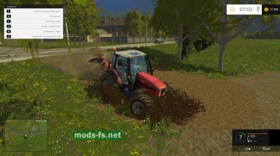 Болото в Farming Simulator 2015