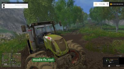 Мод трактора Claas для FS 2015