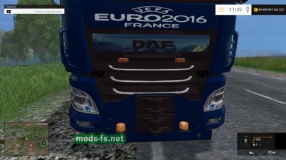 Мод тягача DAF XF для FS 2015