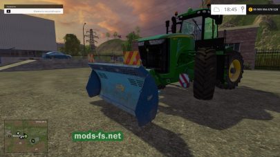 Мод отвала для Farming Simulator 2015