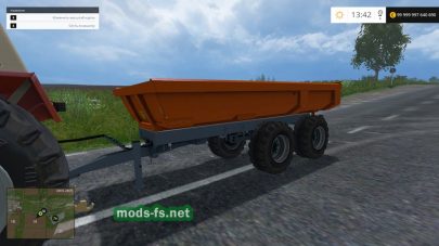 Мод прицепа «Laumetris Construction Trailer PTL»