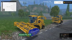 Мод "New Holland FX48 v1.1"