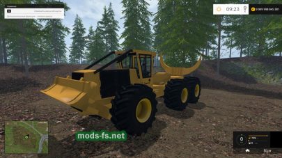 Tigercat 635d Clawbunk для FS 2015