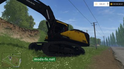 Мод VOLVO EC950E для Farming Simulator 2015