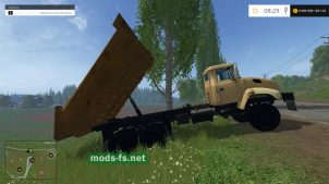 Мод грузовика KRAZ 18B для Farming Simulator 2015