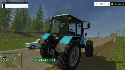 Трактор Беларус 892 для Farming Simulator 2015