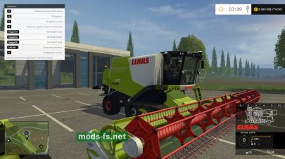 CLAAS LEXION 670 для игры Farming Simulator 2015