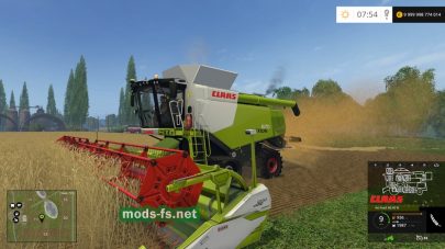 CLAAS LEXION 670TT для Farming Simulator 2015