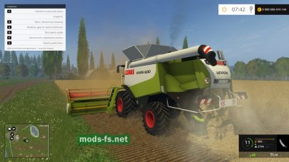 CLASS LEXION 600 mods