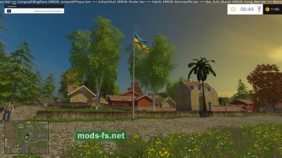 Прапор Украины в игре Farming Simulator 2015