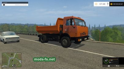 kamaz-43255 для игры Farming Simulator 2015