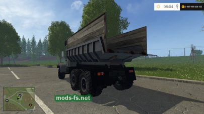 Мод КрАЗ 256Б для Farming Simulator 2015