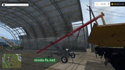 Мод шнекового погрузчика для Farming Simulator 2015