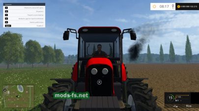 Tumosan 8105 4wd для игры Farming Simulator 2015