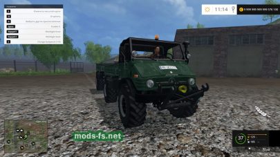 Мод «Unimog 406 Cabrio» для Farming Simulator 2015