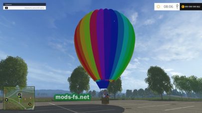 Мод Balloon Trip для FS 2015