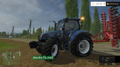 NH T6.160/175 для Farming Simulator 2015