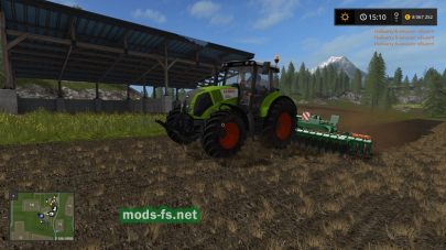 claas axion-820 mods FS 2017