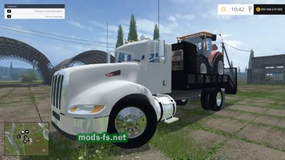 Converted Landscaping Truck для перевозки техники в FS 2015