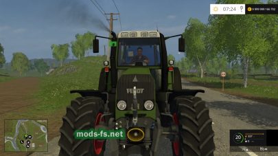 Мод трактора FENDT 818 для Farming Simulator 2015