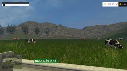 Поле для коров в Farming Simulator 2015