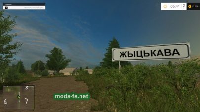 Деревня «Жыцькава» в Farming Simulator 2015