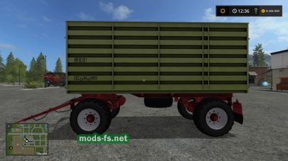 Farming Simulator 2017: мод прицепа для трактора