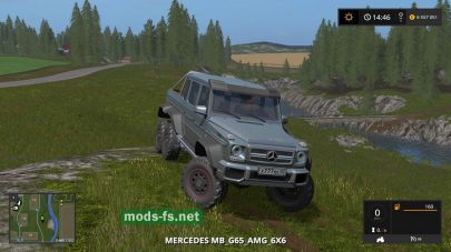Автомобиль Mercedes Benz G 65 для Farming Simulator 2017