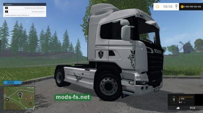 Тягач Scania R730 для Farming Simulator 2015